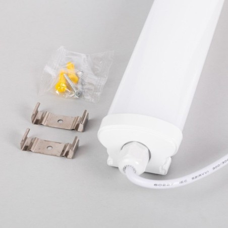 LED Waterproof Fixture 45W 6,049Lm 130Lm/W IP65 30,000H