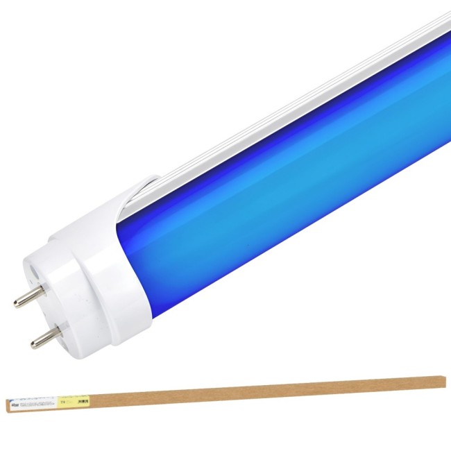 18W T8 LED Tube 1,500Lm 120Cm Opal Diffuser Blue 40,000H