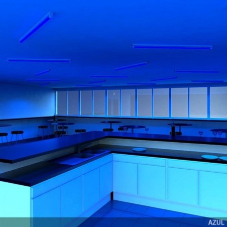 18W T8 LED Tube 1,500Lm 120Cm Opal Diffuser Blue 40,000H