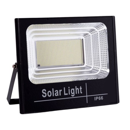 200W 6500K Solar LED Floodlight with 6V/20W Panel and 3.2V/15000mAh Battery