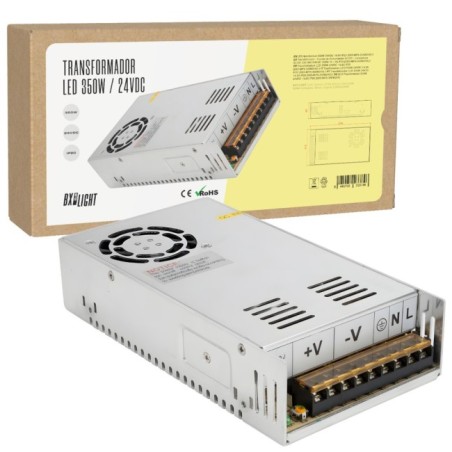 Transformador 350W 24V 14.6A IP20