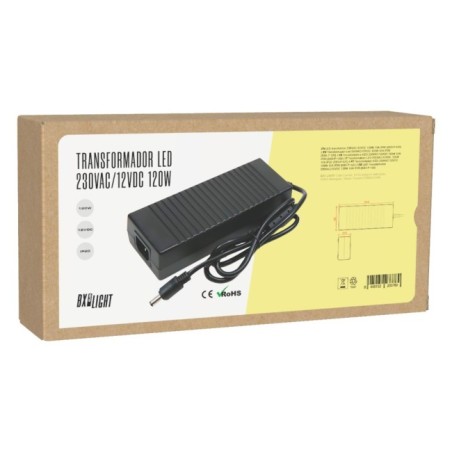 LED Transformer 120W 10A IP20 ABS 169x65x37mm
