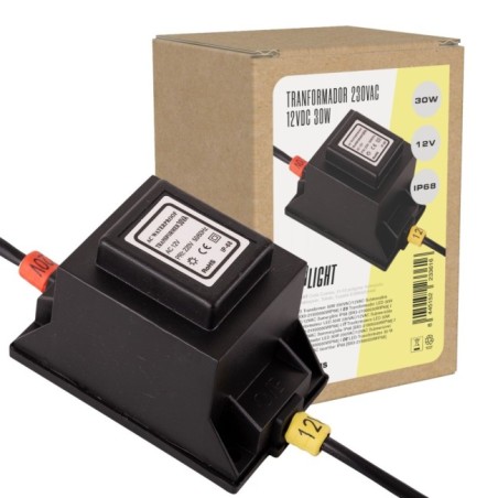 LED Transformer 120W 10A IP20 ABS 169x65x37mm