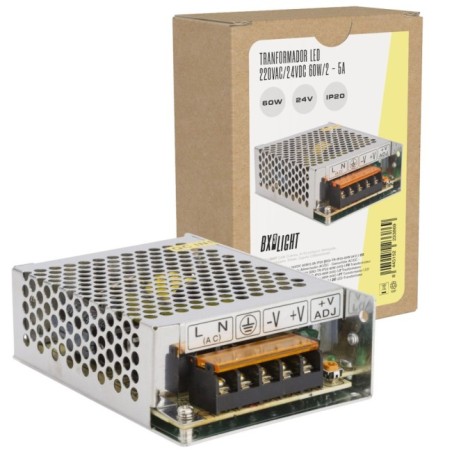 LED Transformer 24VDC 60W 2.5A IP20