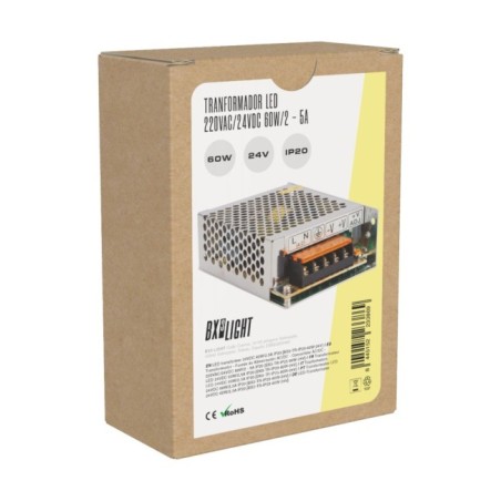 LED Transformer 24VDC 60W 2.5A IP20