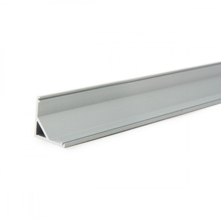 2m Corner Aluminum Profile for LED Strip with Opal Diffuser