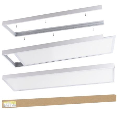 1200x300mm LED Panel IP25 Aluminum Terminal CE RoHS ISO9001