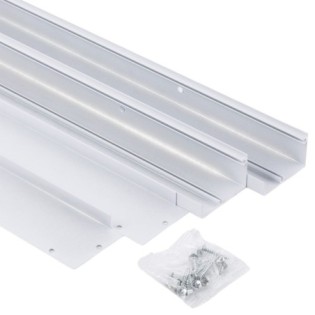 1200x300mm LED Panel IP25 Aluminum Terminal CE RoHS ISO9001