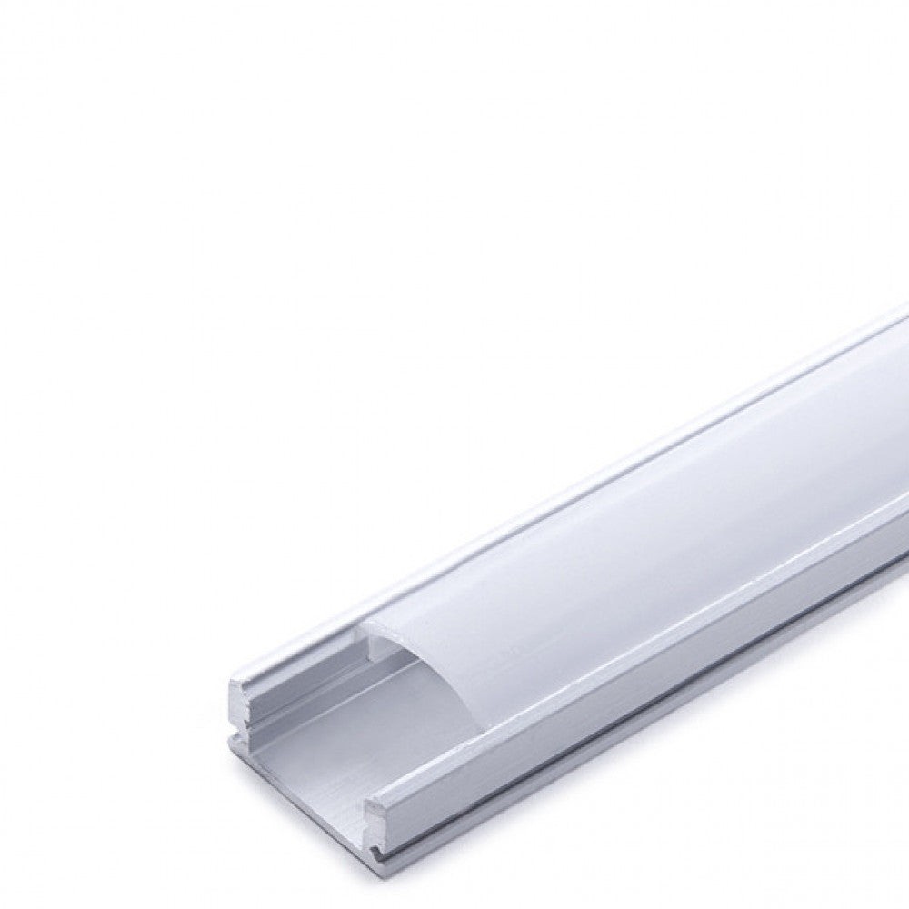 Led Strip Diffusert 1M Aluminum Profile for LED Strip with Opal Diffuser