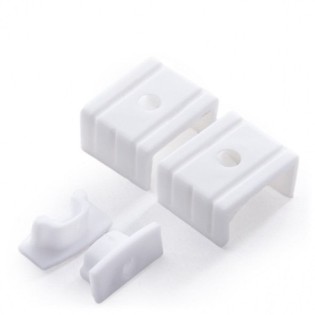 1M Aluminum Profile for LED Strip with Opal Diffuser