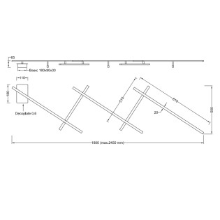 LED Ceiling Flush Light Indira (25W)