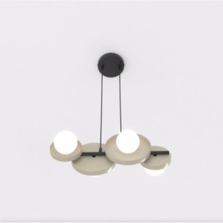 Aurevo moka pendant lamp (4 lights)