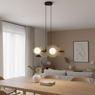 Aurevo moka pendant lamp (4 lights)