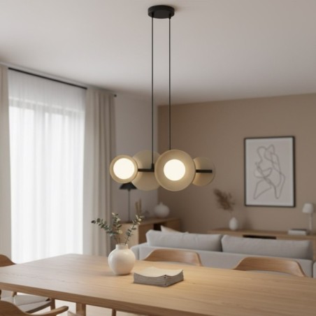 Aurevo moka pendant lamp (4 lights)