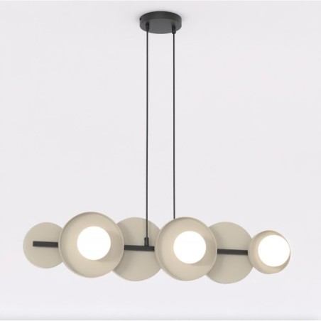 Aurevo moka pendant lamp (6 lights)