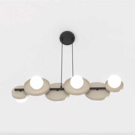Aurevo moka pendant lamp (6 lights)