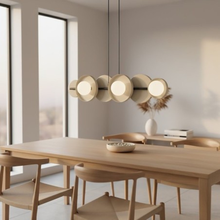 Aurevo moka pendant lamp (6 lights)