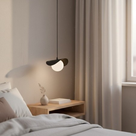 Serelia black pendant lamp