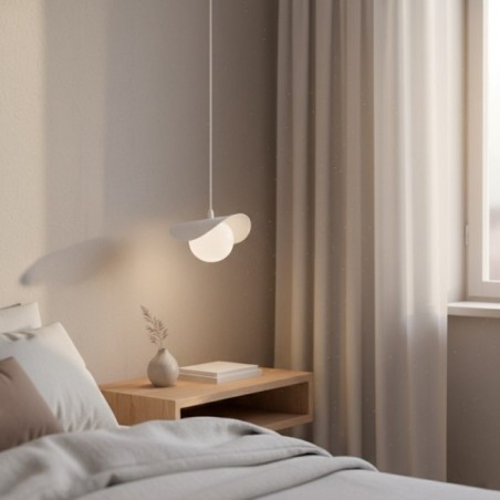 Serelia white pendant lamp