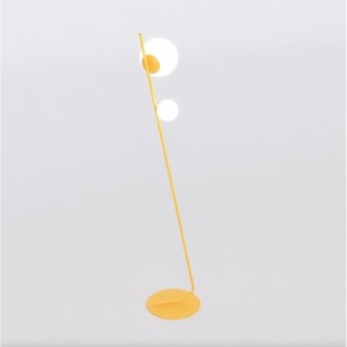 Zayra orange floor lamp (2 lights)