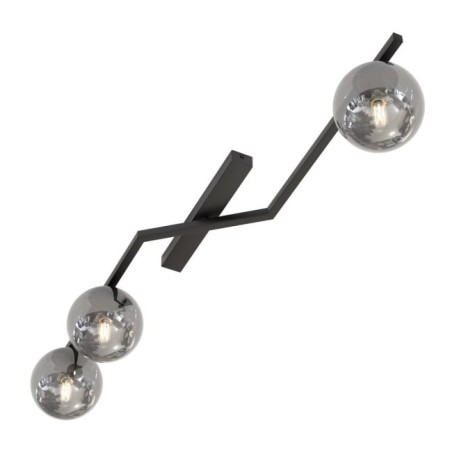 Aurelis graphite ceiling lamp (3 lights)