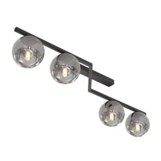 Aurelis graphite ceiling lamp (4 lights)