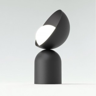 Elvia black table lamp