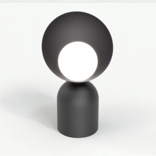 Elvia black table lamp