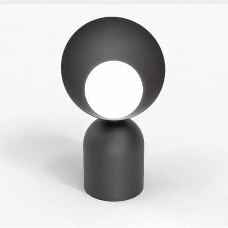 Elvia black table lamp