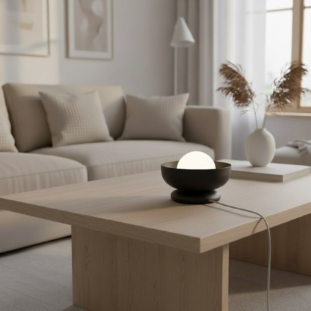 Fenko black table lamp