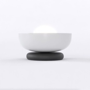 Fenko gray+black table lamp