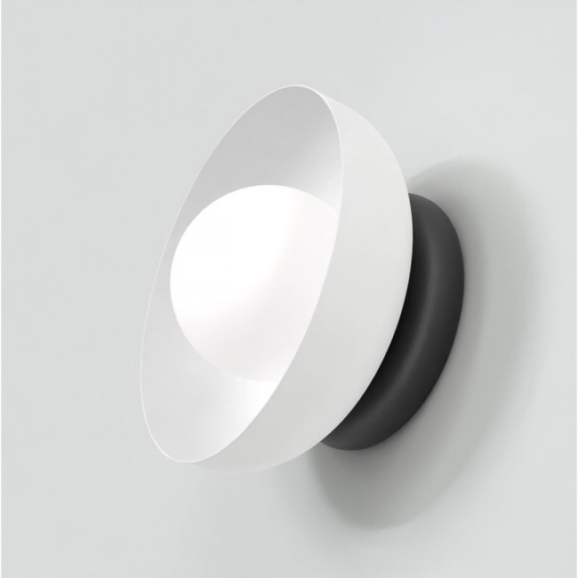 Aplique de pared Fenko blanco+negro