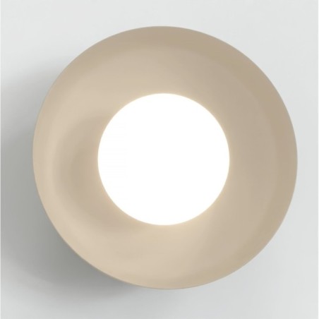 Aplique de pared Fenko moka+negro