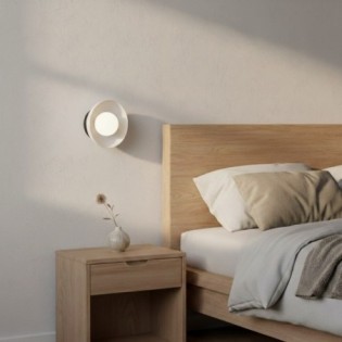 Aplique de pared Fenko gris