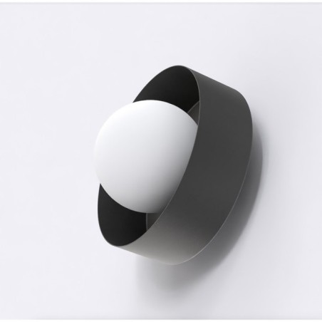 Aplique de pared Tenzo negro