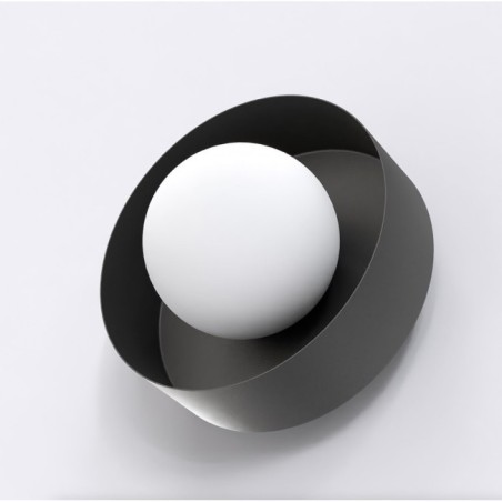 Aplique de pared Tenzo negro