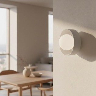 Aplique de pared Fenko naranja