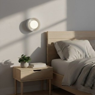 Aplique de pared Fenko naranja