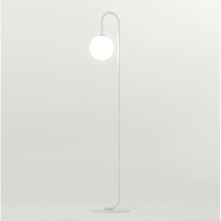 Gray Malvi floor lamp