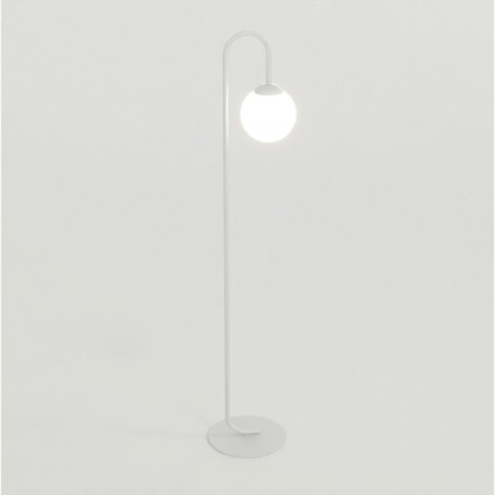 Gray Malvi floor lamp