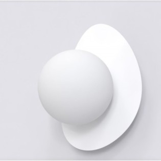 Aplique de pared Neru blanco