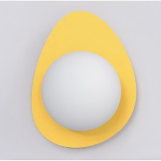 Aplique de pared Neru naranja