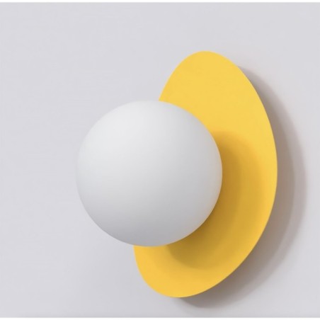 Aplique de pared Neru naranja