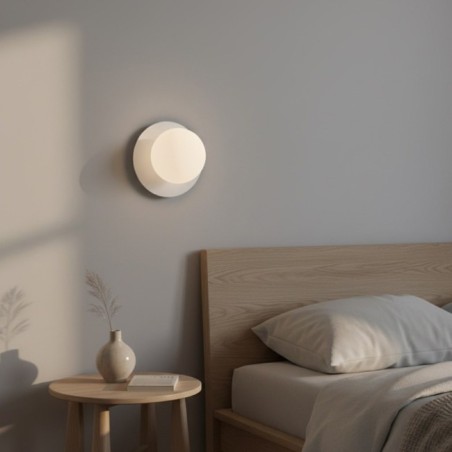 Aplique de pared Zalko blanco