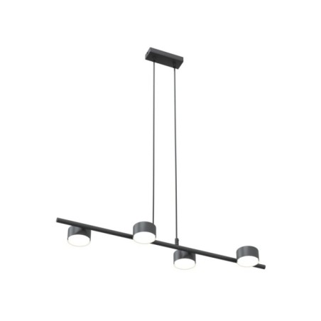 Kelvo black pendant lamp (4 lights)