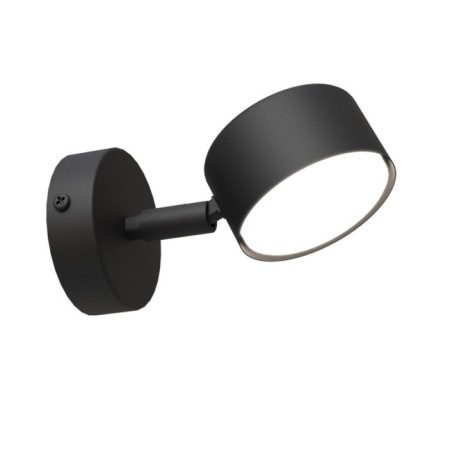 Aplique de pared Kelvo negro