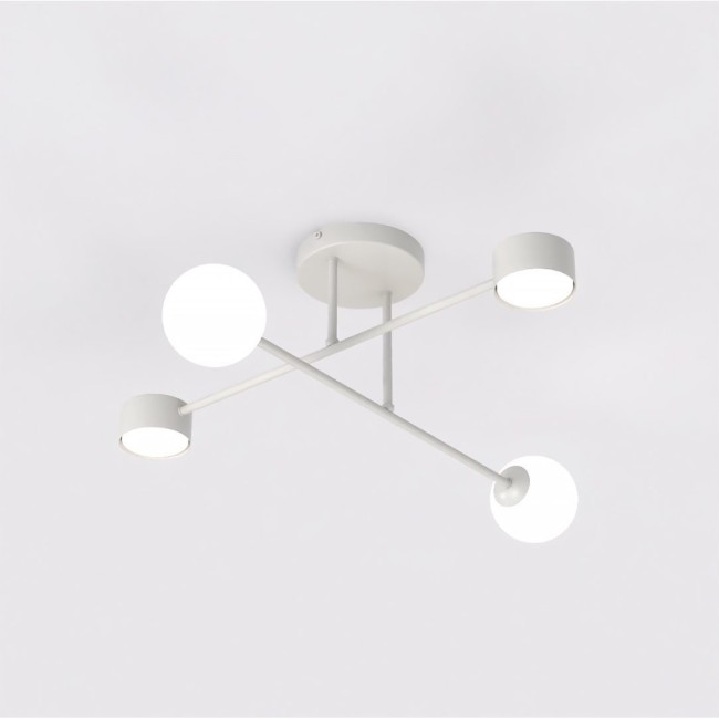 Varli gray ceiling lamp (4 lights)