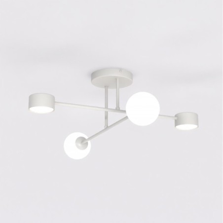 Varli gray ceiling lamp (4 lights)