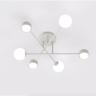 Varli Gray Ceiling Lamp (6 Lights)