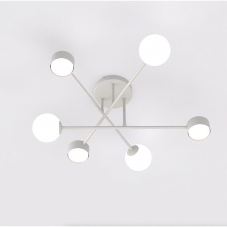 Varli Gray Ceiling Lamp (6 Lights)